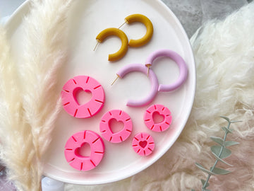 Hoop Guide | Hoop measuring Guide Polymer Clay Guide | Fondant Guide | Cookie Guide